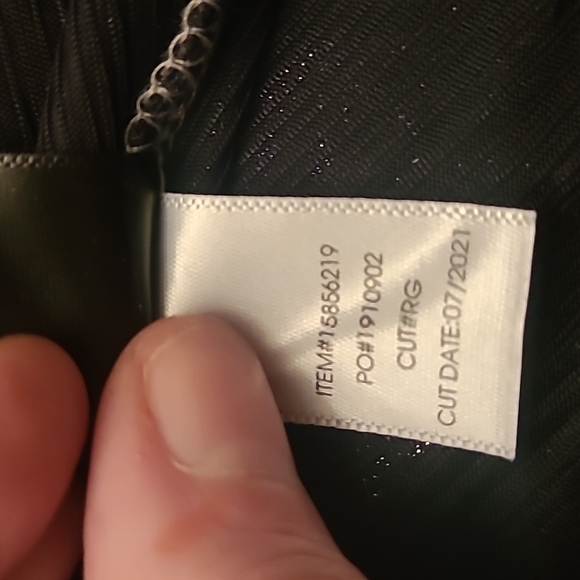 Torrid Holiday Plus Size Metallic Silver Long Line Shine Duster Kimono - Picture 10 of 11